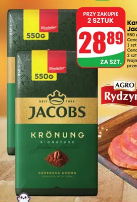 Kawa mielona Jacobs Krönung promocja w Dino
