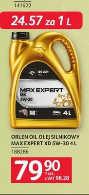 Olej silnikowy Orlen Oil Max Expert XD 5W-30 promocja w Selgros