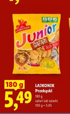 Przekąski Lajkonik promocja w Lidl