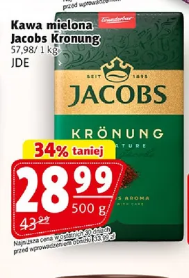 Kawa mielona Jacobs Krönung promocja w Prim Market