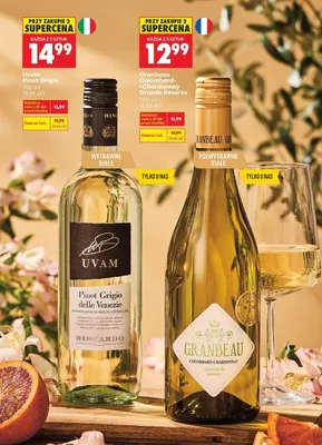 Wino Pinot Grigio promocja w Biedronka