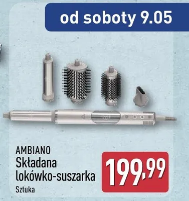 Składana lokówko-suszarka Ambiano promocja w Aldi