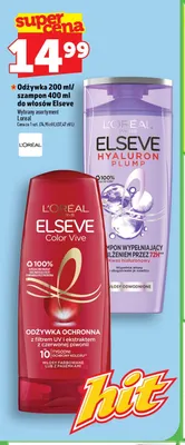 Odżywka do włosów L'Oréal Elseve Color Vive promocja w TOPAZ
