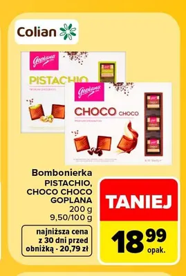 Bombonierka Pistachio Goplana promocja w Carrefour