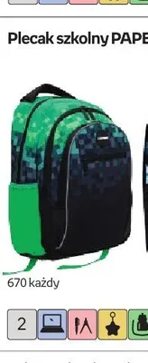 Plecak szkolny PAPERDOT Game promocja w Empik