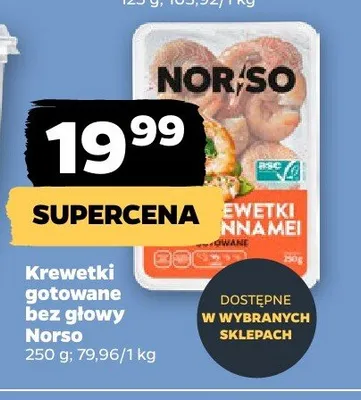 Krewetki promocja w Netto