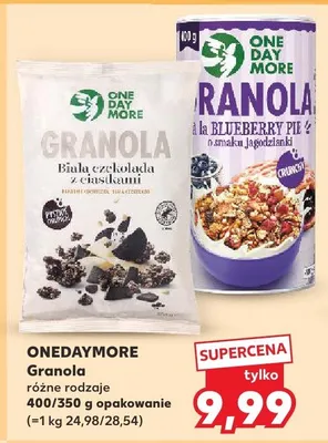 Granola różne rodzaje promocja w Kaufland
