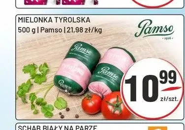 Mielonka Tyrolska Pamso promocja w Sedal