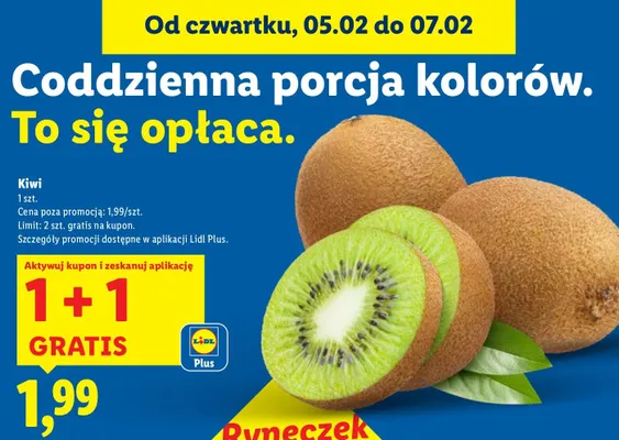 Kiwi promocja w Lidl