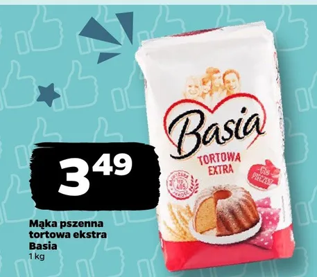 Mąka pszenna tortowa extra  promocja w Netto