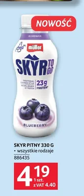 Skyr pitny Müller promocja w Selgros