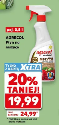 Płyn na mszyce AGRECOL promocja w Kaufland