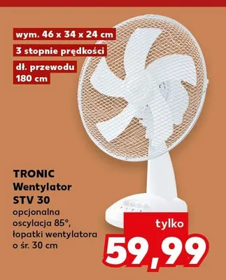 Wentylator TRONIC STV 30 promocja w Kaufland