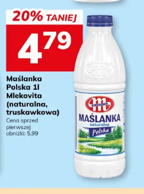 Maślanka Polska Mlekovita promocja w Hitpol
