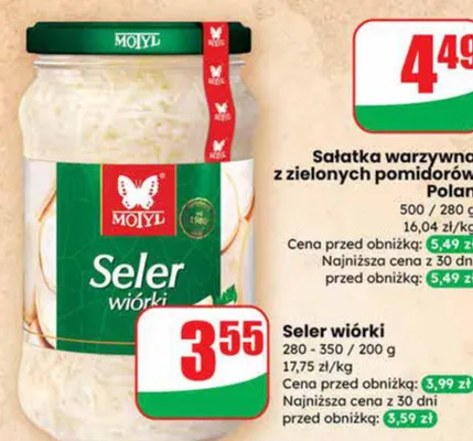 Seler wiórki promocja w Dino