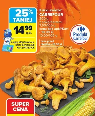 Kurki świeże Carrefour promocja w Carrefour
