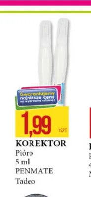 Korektor Penmate 5 ml promocja w Leclerc