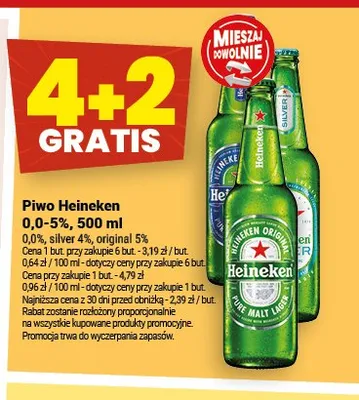 Piwo Heineken promocja w Twój Market