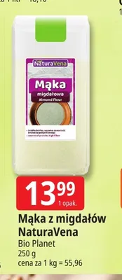Mąka z migdałów NaturaVena promocja w Leclerc