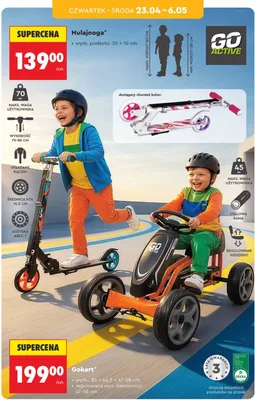 Gokart promocja w Biedronka
