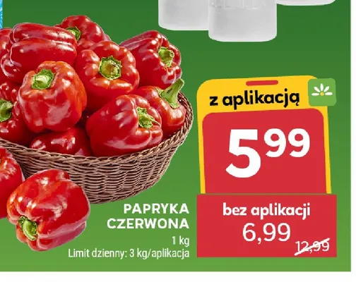 Papryka czerwona promocja w Stokrotka