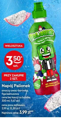Napój Palionek figa kaktusowa promocja w Żabka