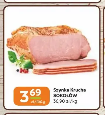 Szynka krucha Sokołów promocja w Gama