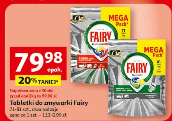 Tabletki do zmywarki promocja w Auchan