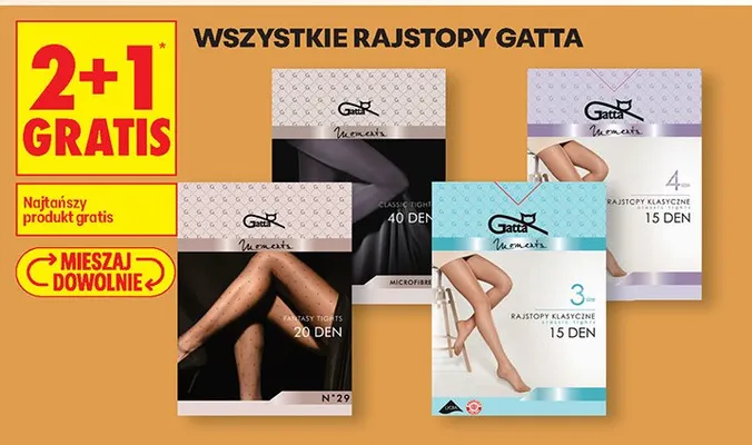 Rajstopy 40 DEN promocja w Biedronka