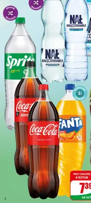 Napój gazowany Coca-Cola Original Taste promocja w Dino