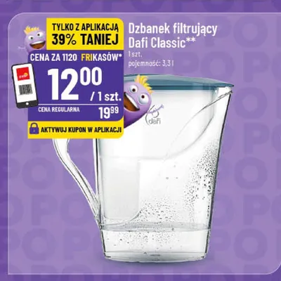Dzbanek filtrujący promocja w POLOmarket