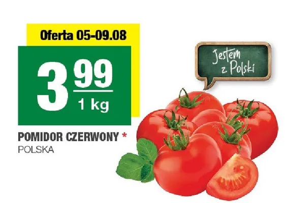 Pomidor czerwony promocja w SPAR