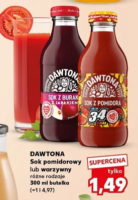 Sok pomidorowy lub warzywny różne rodzaje promocja w Kaufland