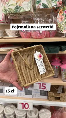 Pojemnik na serwetki promocja w Pepco