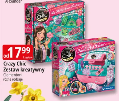 Crazy Chic Zestaw kreatywny promocja w Leclerc