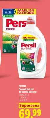 Żel do prania kolorów Persil promocja w Lidl