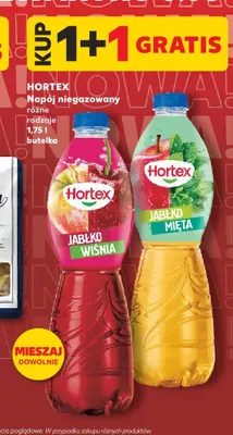 Napój niegazowany Hortex Jabłko Wiśnia promocja w Kaufland