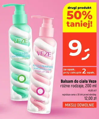 Balsam do ciała Veze promocja w Dealz