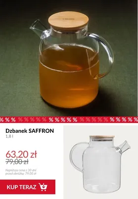 Dzbanek Homla Saffron 1,8 l promocja w Homla