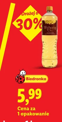Olej rzepakowy Wyborny promocja w Lidl