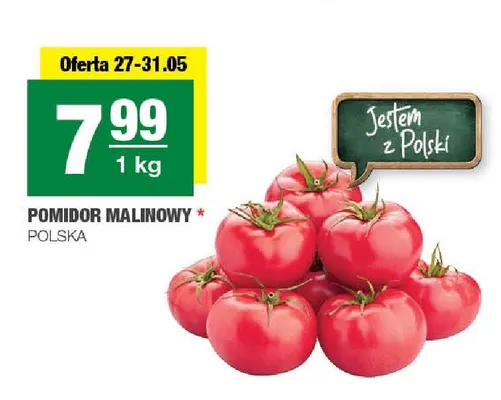 Pomidor malinowy polski promocja w SPAR