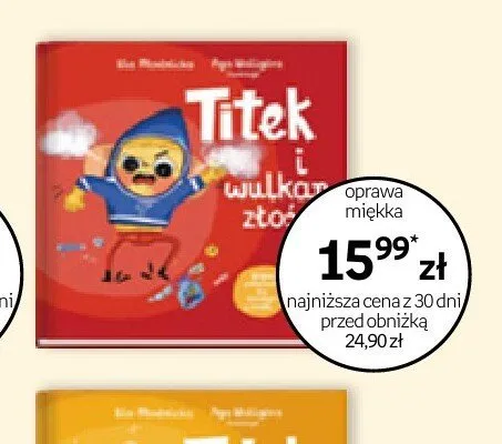 Książka Titek i wulkan złości promocja w Empik