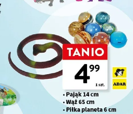 Pająk ADAR 14cm promocja w Intermarche