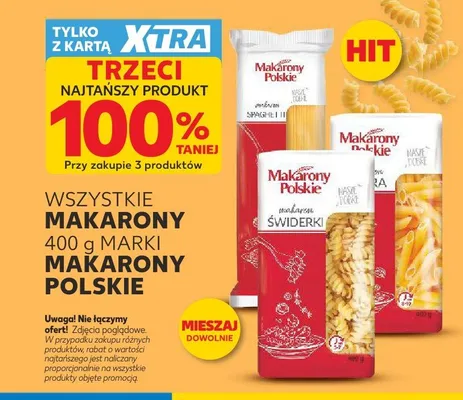 Makarony Makarony Polskie promocja w Kaufland