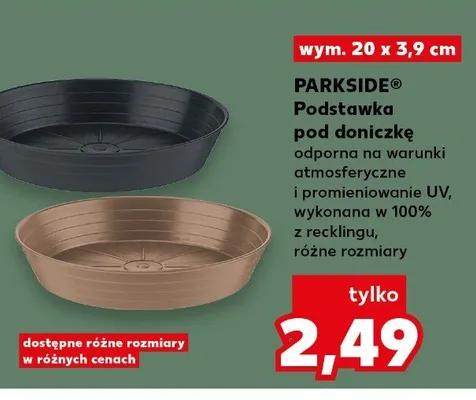 Podstawka pod doniczkę  promocja w Kaufland