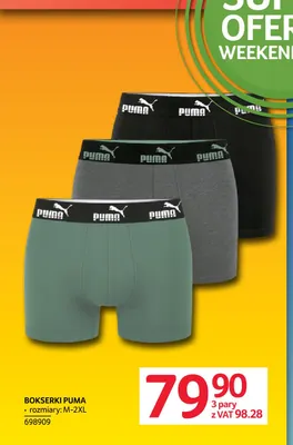 Bokserki Puma 3-pak promocja w Selgros