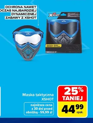 Maska taktyczna XShot promocja w Carrefour