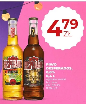 Piwo Desperados Nocturno promocja w Duży Ben