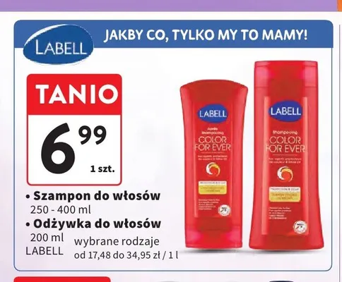 Odżywka do włosów Labell Color For Ever promocja w Intermarche