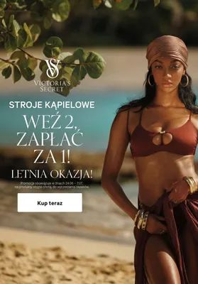 Stroje kąpielowe Victoria's Secret promocja w Victoria's Secret
